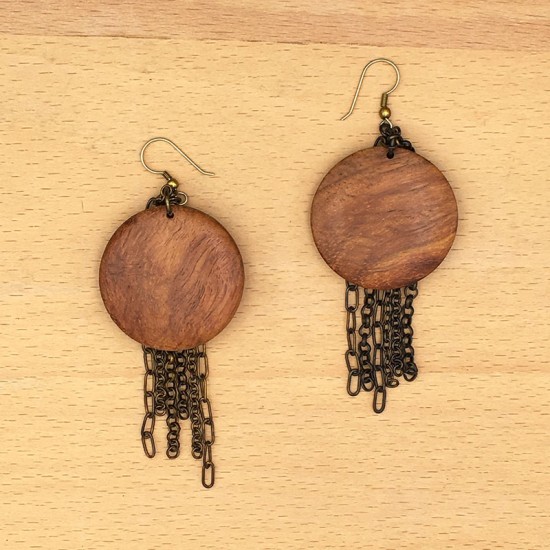 Boucles d'oreilles "Madera...