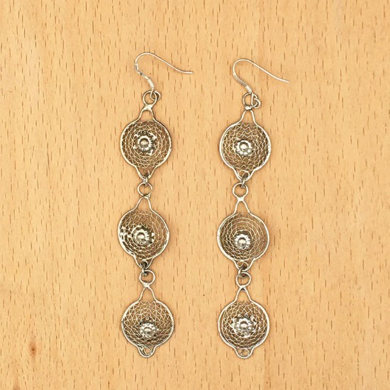 Boucles d'oreilles -  Trois...