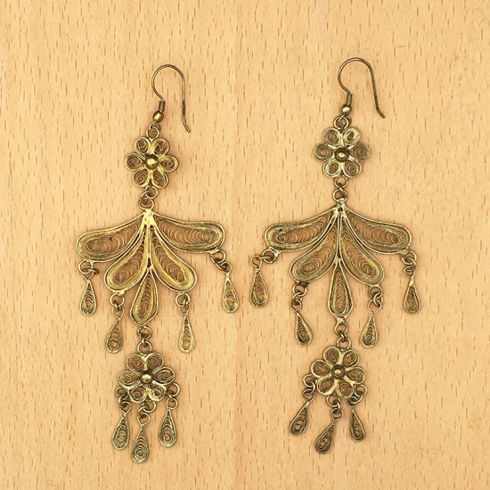 Boucles d'oreilles "Filigrana"