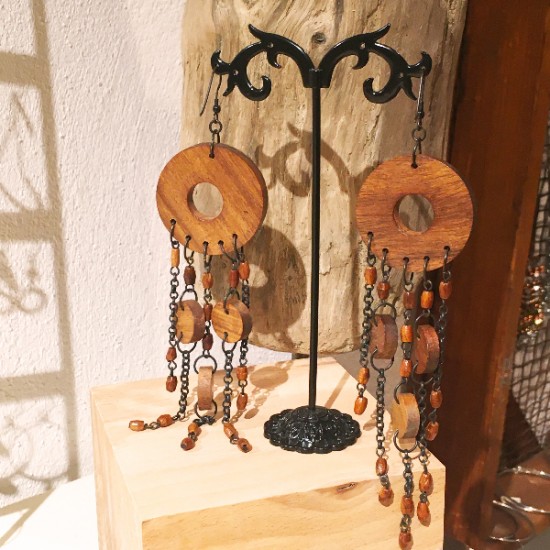 Boucles d'oreilles "Madera"